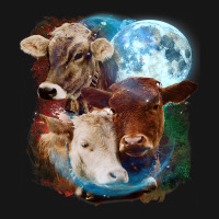 3 Moon Cow Funny Livestock Cattle Animal Lovers Ar Active Duffel | Artistshot