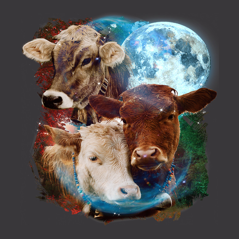 3 Moon Cow Funny Livestock Cattle Animal Lovers Ar Ladies Curvy T-Shirt by AURRADILLARD | Artistshot