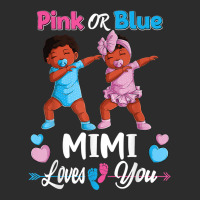 Pink Or Blue Mimi Loves You Black Baby Gender Reve Exclusive T-shirt | Artistshot