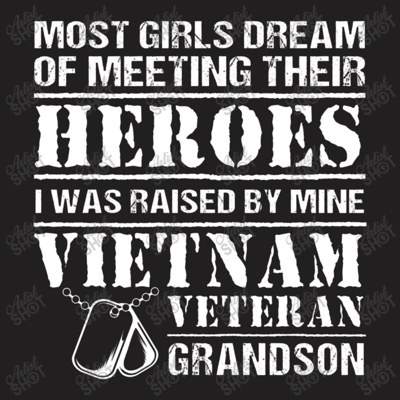 Vietnam Veteran Grandson T-shirt | Artistshot