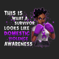 Womens Survivor Domestic Violence Awareness Purple Unisex Hoodie | Artistshot