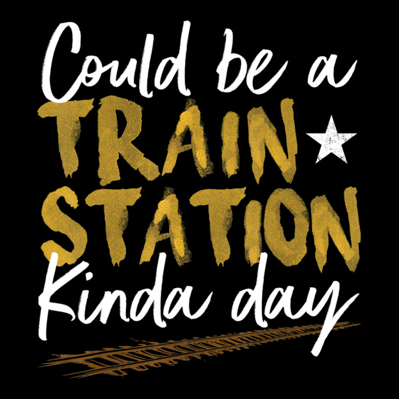 Could Be A Train Station Kind Of Day Womens T Shir Kids Cap | Artistshot