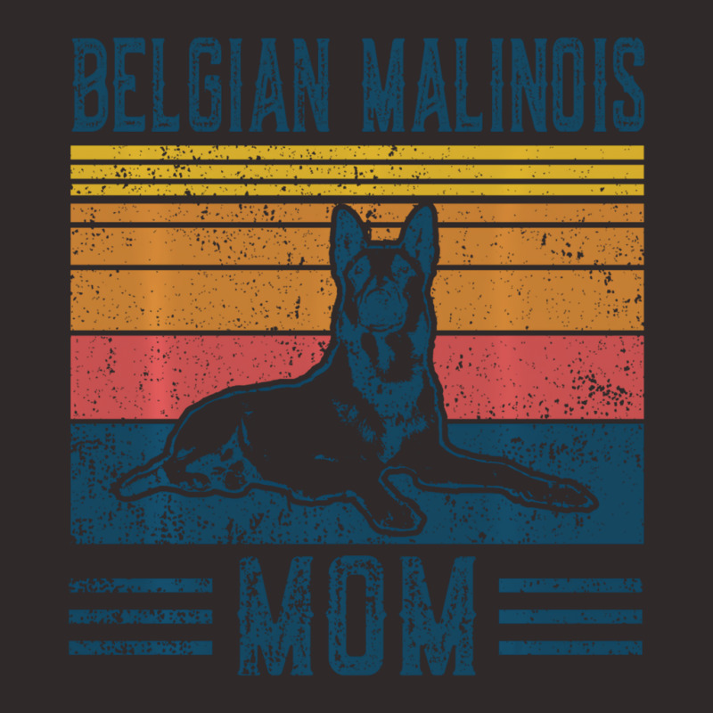 Dog Belgian Malinois Mom   Vintage Belgian Malinoi Racerback Tank by arainro | Artistshot