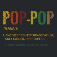 Grandpa Pop Pop Funny Definition Cool Retro Gift F Crewneck Sweatshirt | Artistshot