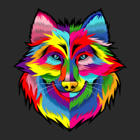 Rainbow Wolf Colorful Wild Animal Dog Lovers Magic Printed Hat | Artistshot