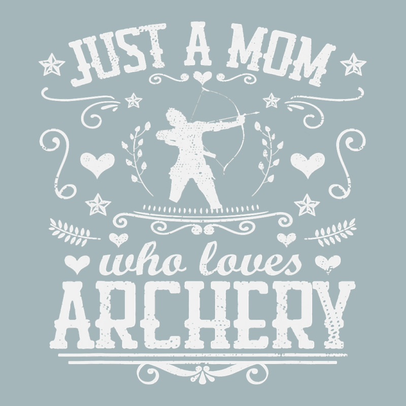 Just A Mom Who Loves Archery Bow Arrow Shooting Sp Unisex Sherpa-lined Denim Jacket | Artistshot