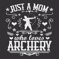 Just A Mom Who Loves Archery Bow Arrow Shooting Sp Vintage Hoodie And Short Set | Artistshot