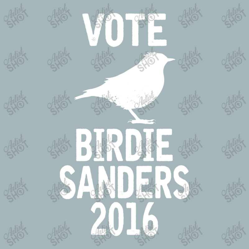 Vote For Birdie Sander Unisex Sherpa-lined Denim Jacket | Artistshot