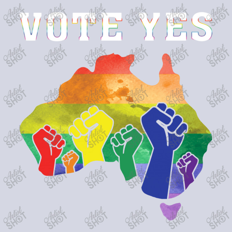 Vote Yes, Australian Marriage Equality Fleece Short | Artistshot