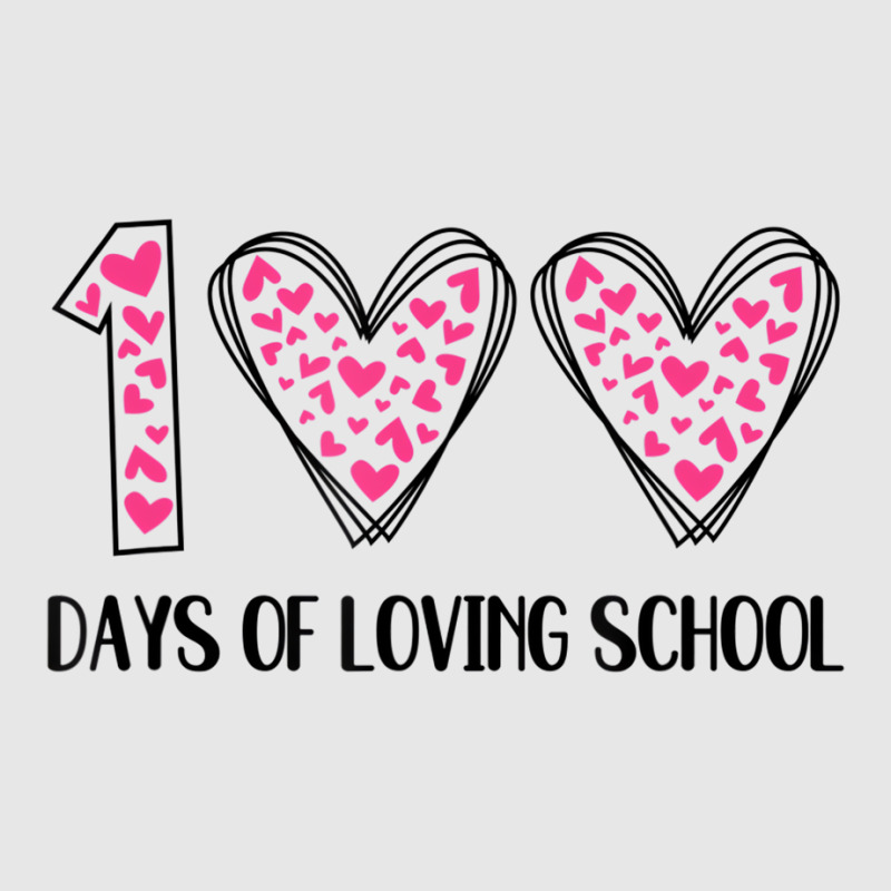 Hearts 100 Days Of Loving School 100th Day Of Scho Hoodie & Jogger Set | Artistshot