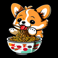 Kawaii Corgi Eating Ramen Dog Lover Manga Anime Ja Pocket T-shirt | Artistshot