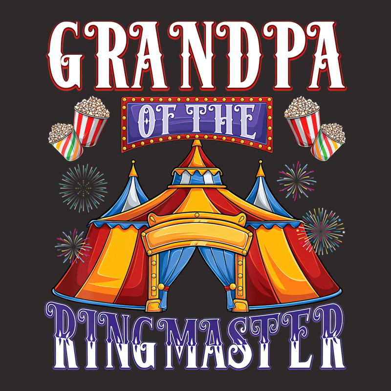 Grandpa Of The Birthday Ringmaster Circus Party T Racerback Tank by calguaa | Artistshot