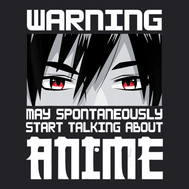 Warning May Spontaneously Start Talking About Anim Youth Tee | Artistshot