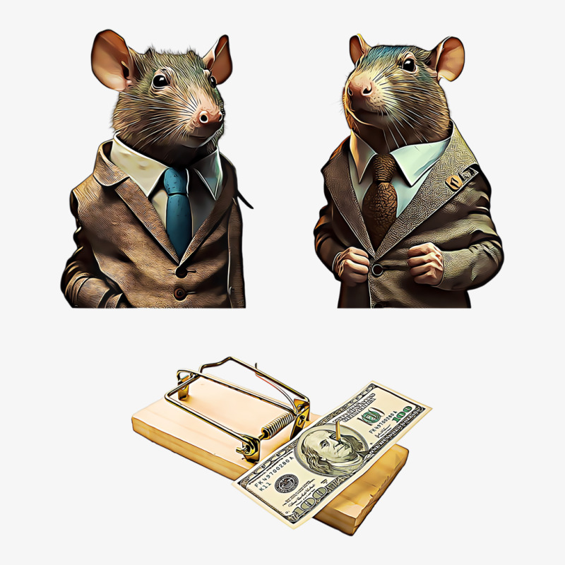 Managers Rats Co Workers Jobs Work Money Major Cor Ladies Fitted T-Shirt by bettincam | Artistshot