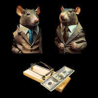 Managers Rats Co Workers Jobs Work Money Major Cor Legging | Artistshot