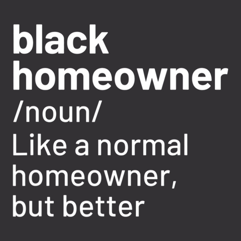 Black Homeowner Definition African American T Shir Vintage Hoodie And Short Set | Artistshot