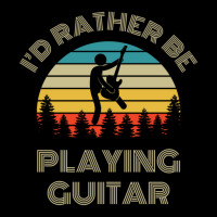 I'd Rather Be Playing Guitar Guitarist Retro Vinta Men's 3/4 Sleeve Pajama Set | Artistshot