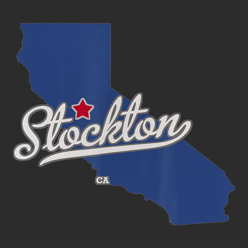 Stockton California Ca Map T Shirt Exclusive T-shirt by voutsro | Artistshot