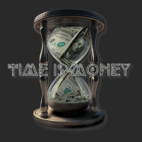 Time I$ Money Hourglass Hundred Dollar Bill Patter Printed Hat | Artistshot