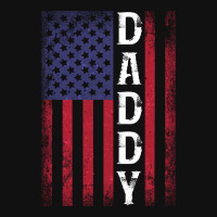 Daddy American Flag For Dark License Plate | Artistshot