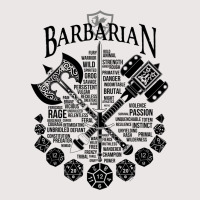 Rpg Class Series Barbarian   Black Version Pocket T-shirt | Artistshot