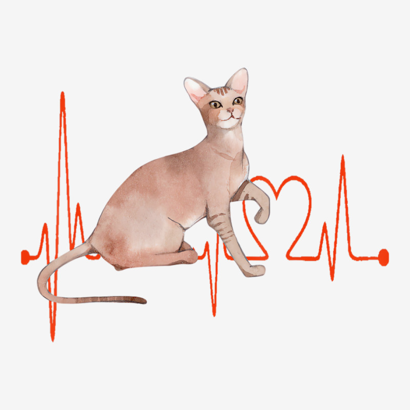 Oriental Cat Heartbeat Ekg Cat Mom Cat Dad Cat Lov Iphone 13 Case | Artistshot