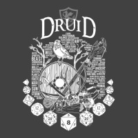 Rpg Class Series Druid   White Version Vintage T-shirt | Artistshot