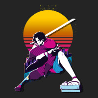 Samurai Champloo   Mugen Retrowave 3/4 Sleeve Shirt | Artistshot