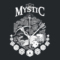 Rpg Class Series Mystic   White Version Crewneck Sweatshirt | Artistshot