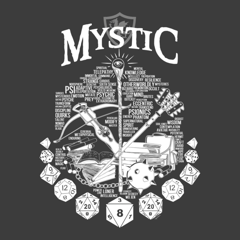 Rpg Class Series Mystic   White Version Men's Polo Shirt | Artistshot