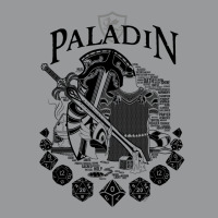 Rpg Class Series Paladin   Black Text Unisex Hoodie | Artistshot