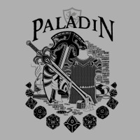 Rpg Class Series Paladin   Black Text Exclusive T-shirt | Artistshot