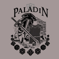 Rpg Class Series Paladin   Black Text Vintage Hoodie | Artistshot