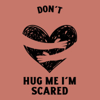 Funny Dont Hug Me Im Scared Cropped Sweater | Artistshot