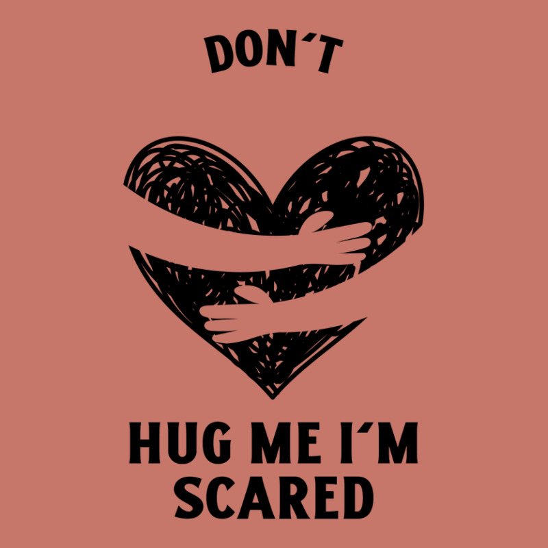 Funny Dont Hug Me Im Scared Cropped Sweater | Artistshot