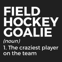 Funny Field Hockey Goalie Definition Men Women T S Ladies Polo Shirt | Artistshot