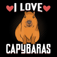 I Love Capybaras   Funny Capybara Cavies Rodent Lo V-neck Tee | Artistshot