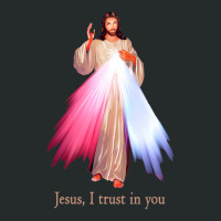 Divine Mercy Jesus I Trust In You T Shirt Women's Triblend Scoop T-shirt | Artistshot