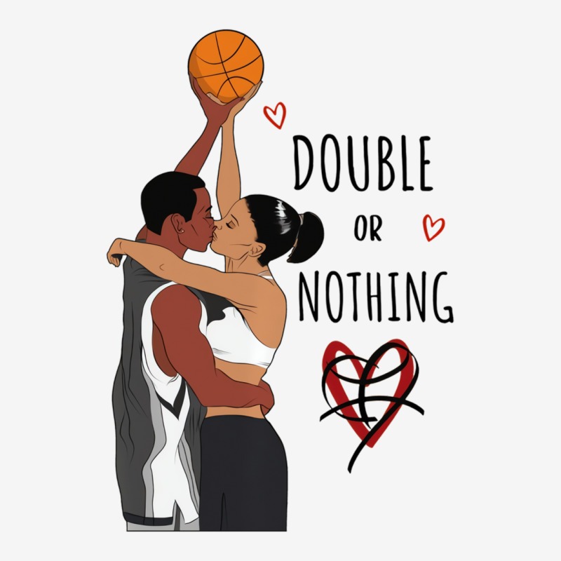 Couple Black Basketball Movies I Love You Card His Graphic T-shirt by tamicam | Artistshot