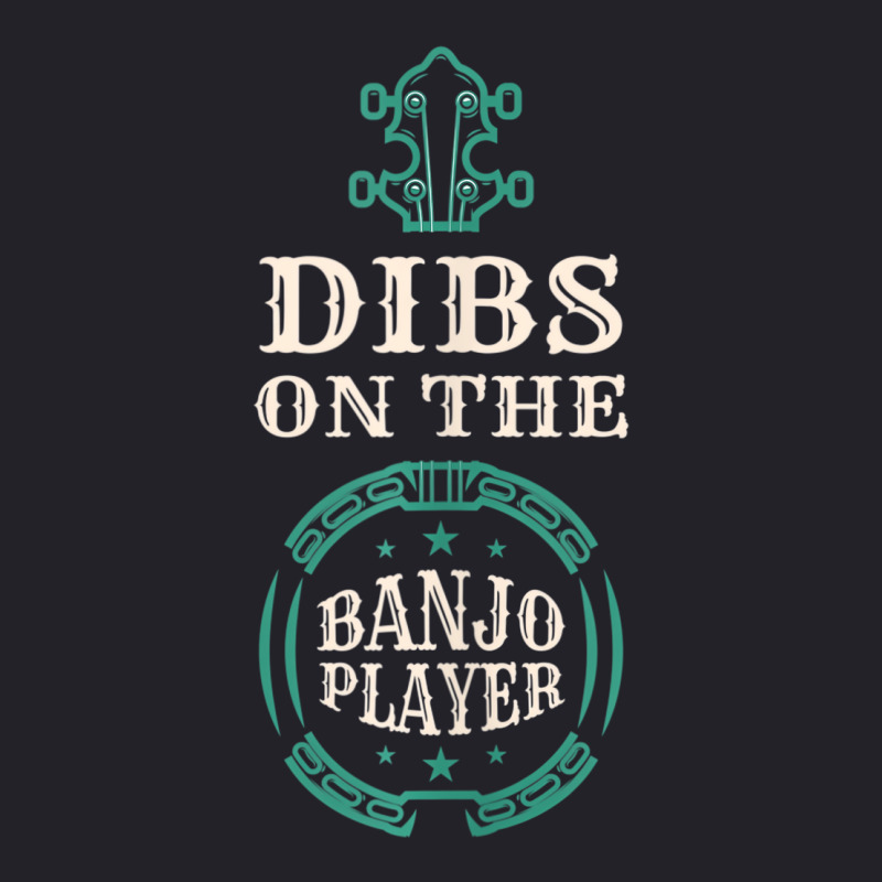 Dibs On The Banjo Player Banjos Music Strings Inst Unisex Sherpa-lined Denim Jacket | Artistshot