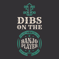 Dibs On The Banjo Player Banjos Music Strings Inst Vintage Hoodie And Short Set | Artistshot