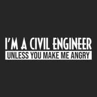 Funny I'm A Civil Engineer Unless You Make Me Angr Men's T-shirt Pajama Set | Artistshot