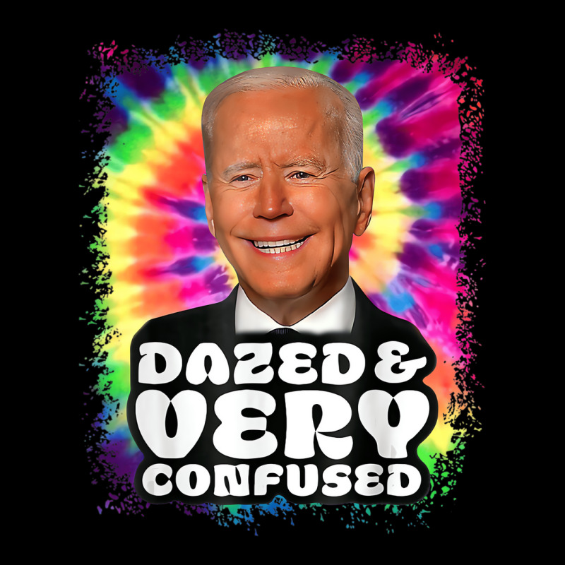 Biden Dazed And Very Confused Tie Dye Funny T Shir Pocket T-shirt | Artistshot