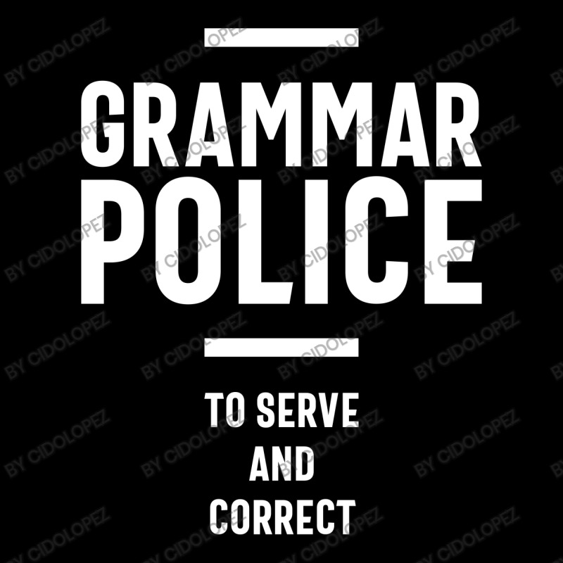 Grammar Police Women And Kids Funny Costume Idea Fleece Short | Artistshot