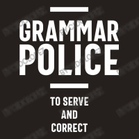 Grammar Police Women And Kids Funny Costume Idea Tank Top | Artistshot