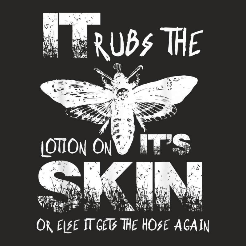 Funny It Rubs The Lotion On Its Skin Vintage Insec Ladies Fitted T-shirt | Artistshot