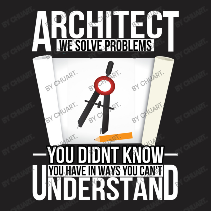 Architect   Building Gift For Profession House Con T-shirt | Artistshot