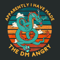 Because I Made The Dm Angry Vintage Dungeon Rpg Di Women's Triblend Scoop T-shirt | Artistshot