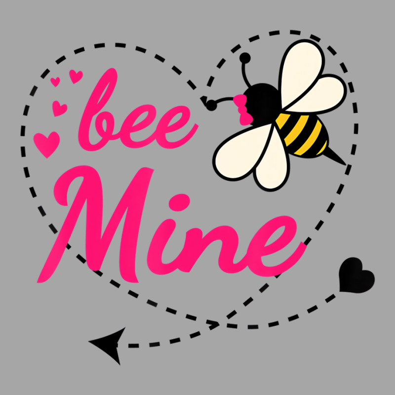 Bee Mine Pink Heart And Honey Bee Valentines Day T Toddler Sweatshirt | Artistshot