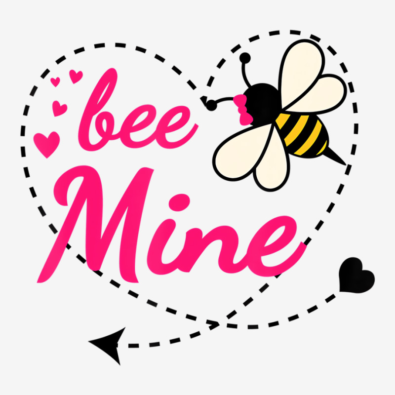 Bee Mine Pink Heart And Honey Bee Valentines Day T Youth 3/4 Sleeve | Artistshot